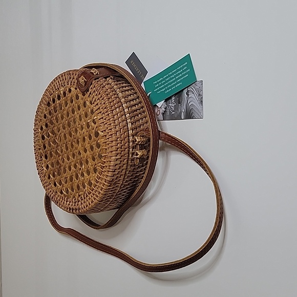 Rattan Circle Boho Women's Bag - Picture 7 of 7